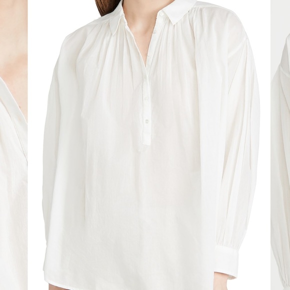 NWT NILI LOTAN
Miles Blouse in Ivory Size Small - Picture 5 of 5